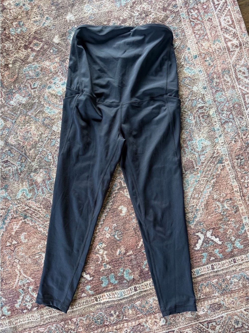 Senita Black Maternity Leggings